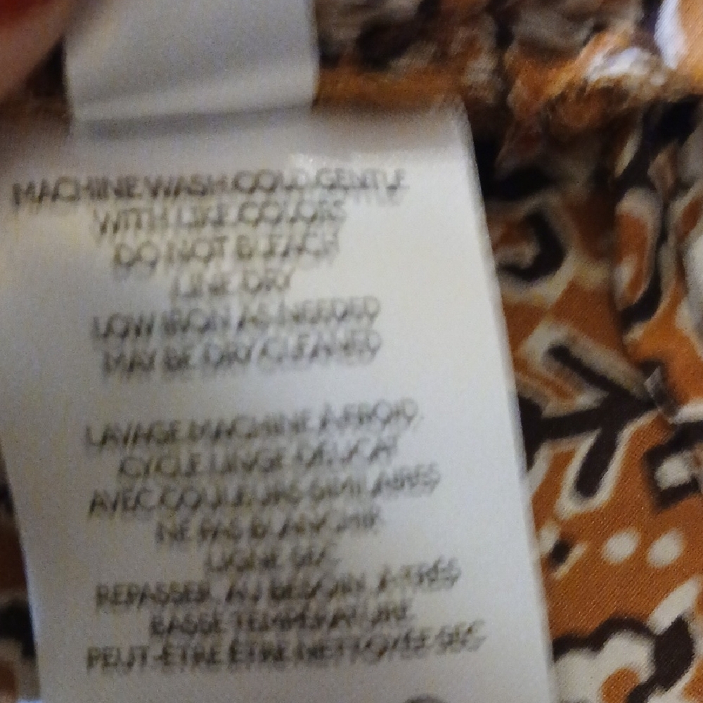 Anthropologie Brown and White Patterned Camisole - Picture 5 of 8